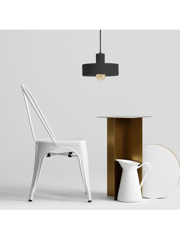 Lampa wisząca FAY 1 M czarna