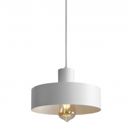 Lampa wisząca FAY 1 M biała