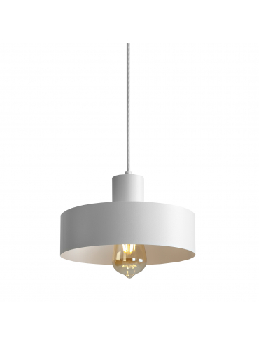 Lampa wisząca FAY 1 M biała