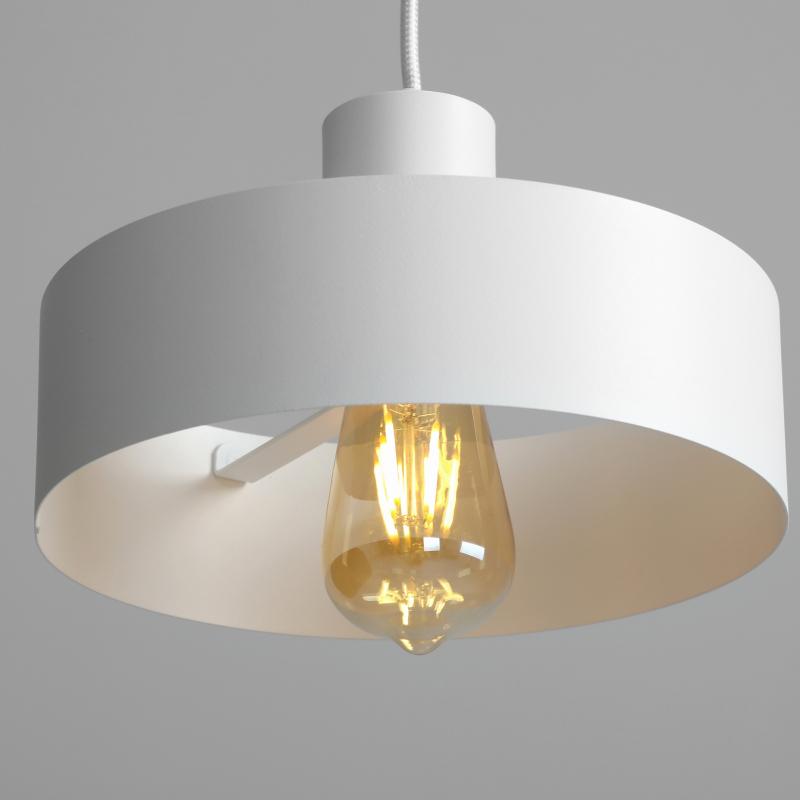 Lampa wisząca FAY 1 M biała