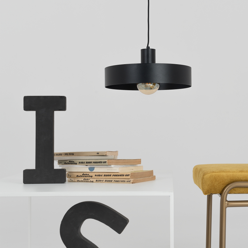 Lampa wisząca FAY 1 L czarna