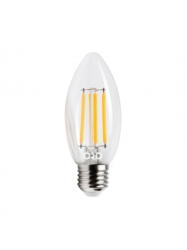 Żarówka LED ORO-E27-C35-FL-CLARO-4W-WW, 2700K