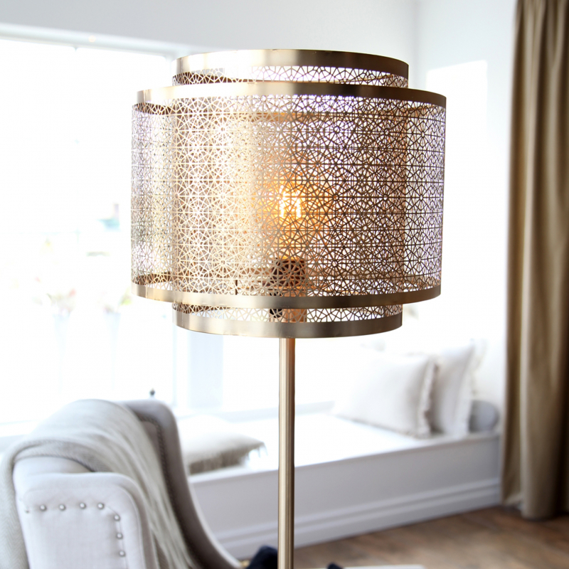 Lampa podłogowa HERMINE 4100180-6519