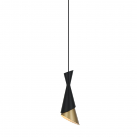Lampa wisząca MALIA PND-85949-1 BK+GD