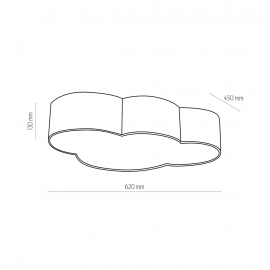 Lampa sufitowa CLOUD 1533