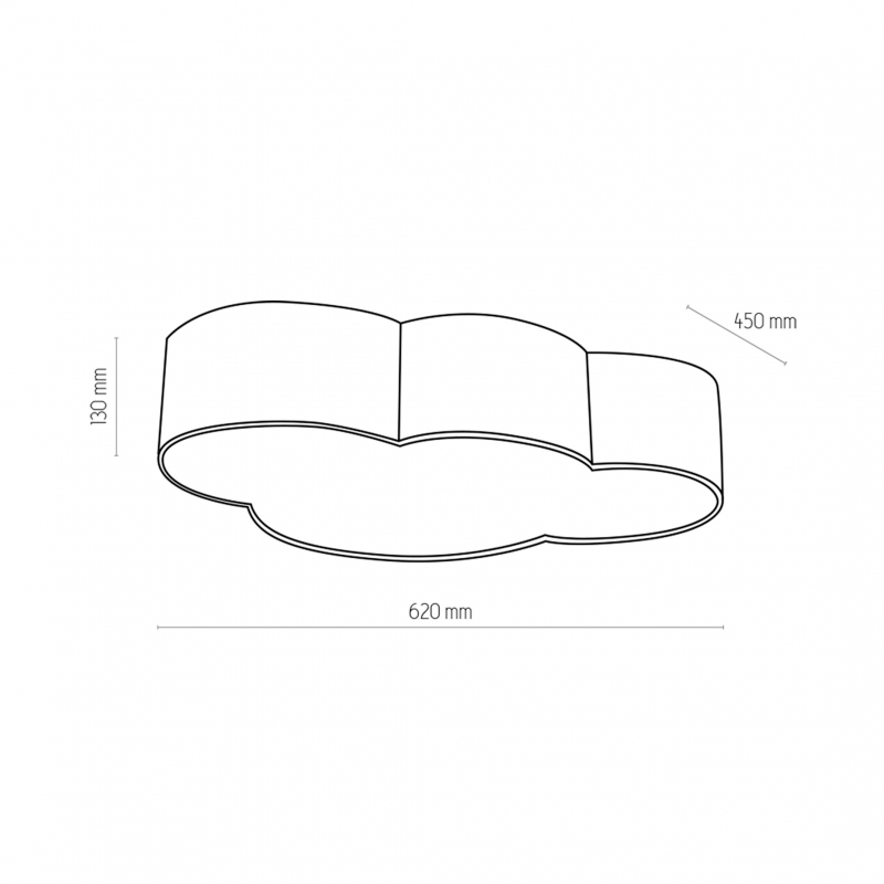 Lampa sufitowa CLOUD 1533