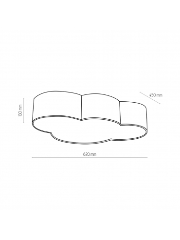 Lampa sufitowa CLOUD 1533