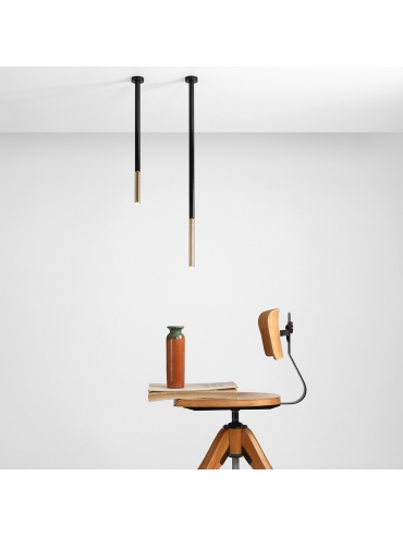 Lampa sufitowa STICK BLACK M 1067PL_G1_M