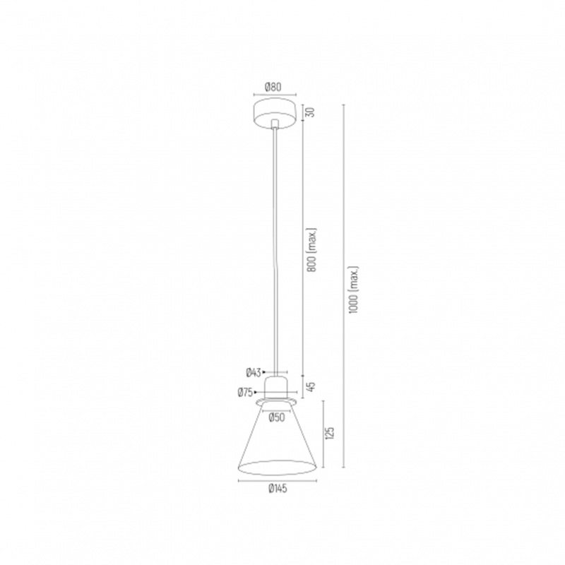 Lampa wisząca BEVERLY 4680