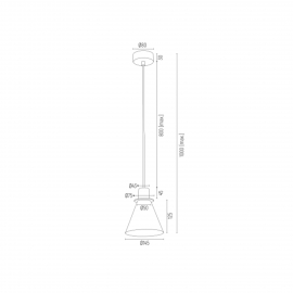 Lampa wisząca BEVERLY 4682