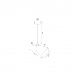 Lampa wisząca CHARLOTTE 4686