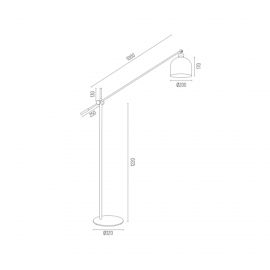 Lampa podłogowa DETROIT 4734