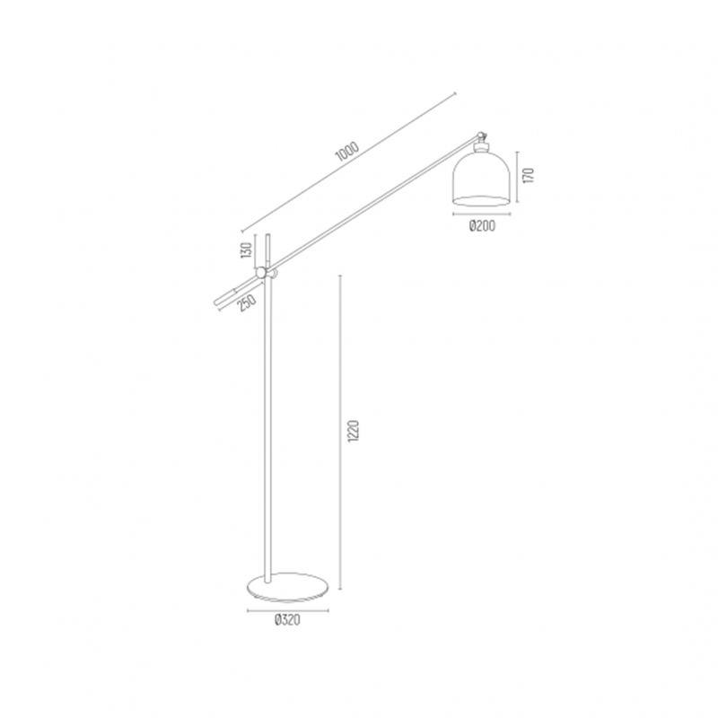 Lampa podłogowa DETROIT 4734
