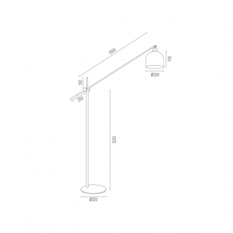 Lampa podłogowa DETROIT 4736