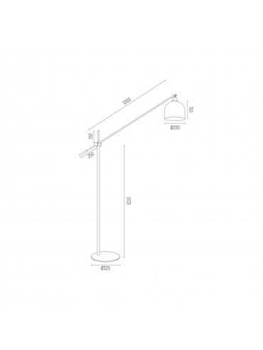 Lampa podłogowa DETROIT 4736