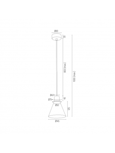 Lampa wisząca BEVERLY 4687