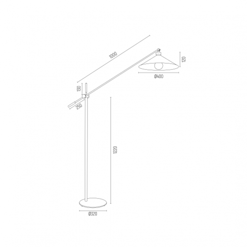 Lampa podłogowa NASHVILLE  4733