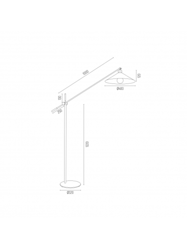 Lampa podłogowa NASHVILLE  4733