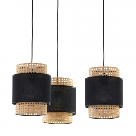 Lampa wisząca BOHO BLACK 6549