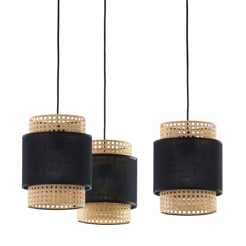 Lampa wisząca BOHO BLACK 6549