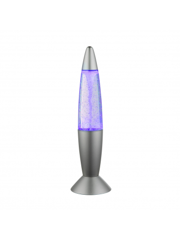 Lampa stołowa MAGMA SREBRNA 28019