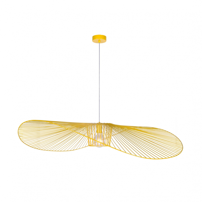 Lampa wisząca KAPELUSZ KP-21 żółty