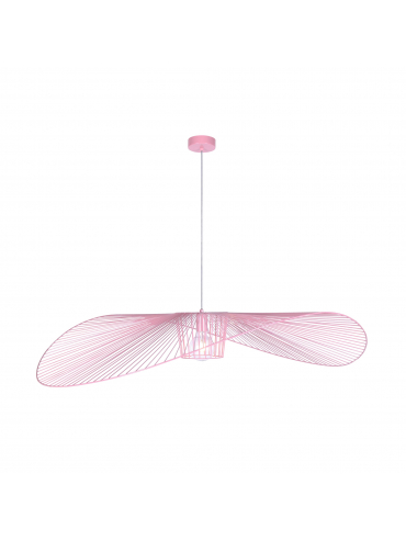 Lampa wisząca KAPELUSZ KP-21 różowy