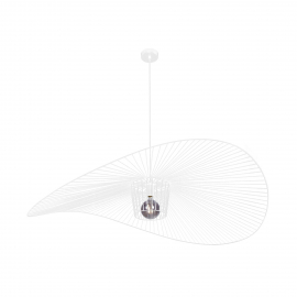 Lampa wisząca KAPELUSZ KP-21 biały