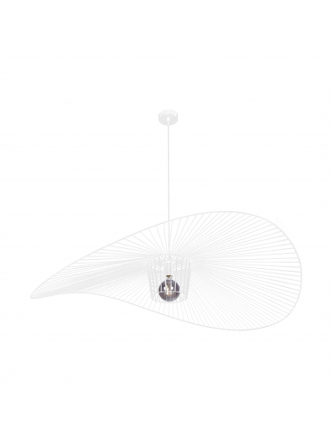 Lampa wisząca KAPELUSZ KP-21 biały