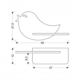 Kinkiet BIRD 21-84736