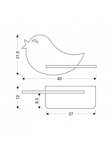 Kinkiet BIRD 21-84736