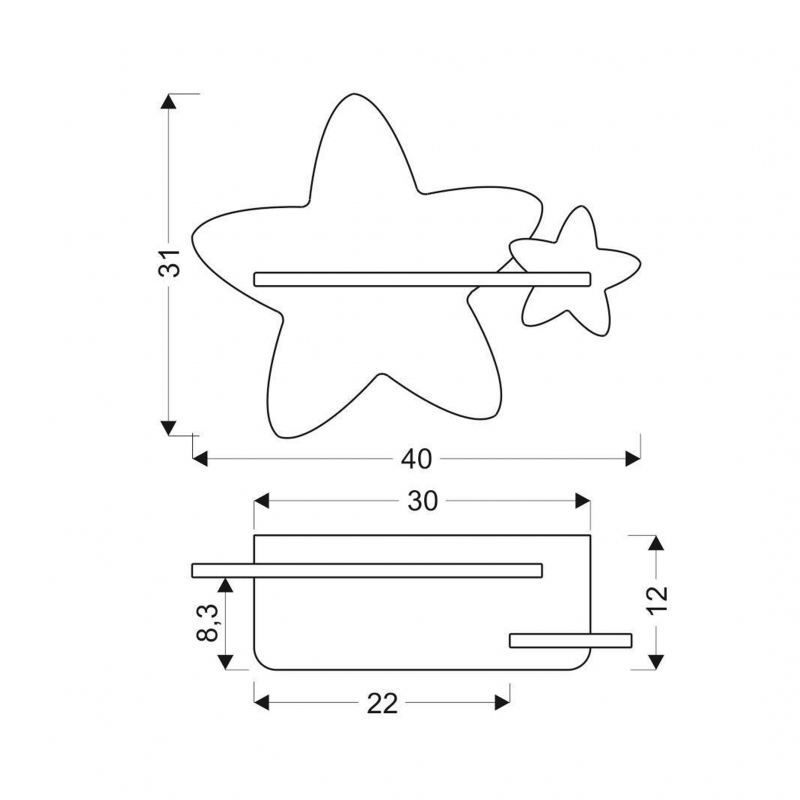 Kinkiet STAR 21-75611