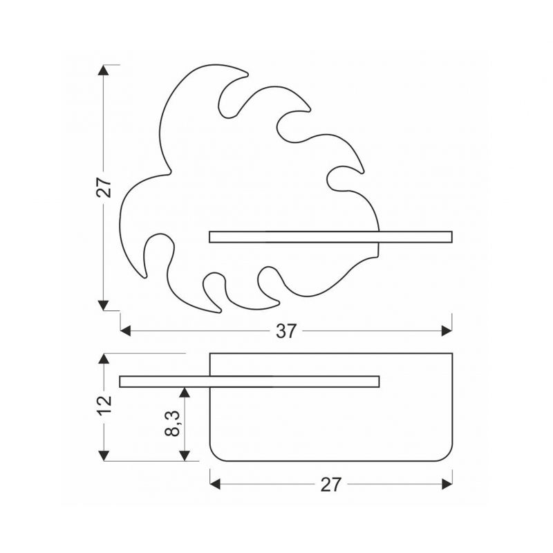 Kinkiet MONSTERA 21-00941