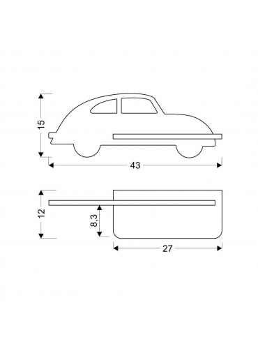 Kinkiet KIDS CAR 21-84781