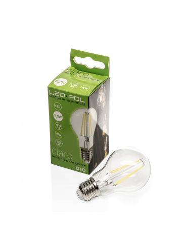 Żarówka LED ORO-E27-FL-CLARO-8,2W-WW,  2700K