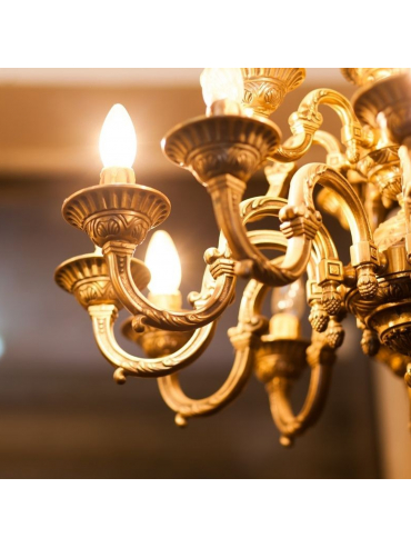 Żarówka LED ORO-E14-C35-FL-ROTO-6W-WW, 2700K