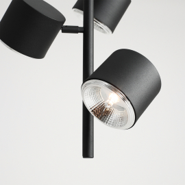 Lampa wisząca BOT 3 VERTICAL BLACK 1047E