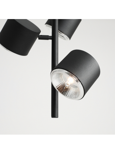 Lampa wisząca BOT 3 VERTICAL BLACK 1047E