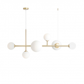 Lampa wisząca DIONE 6 BRASS 1092K40