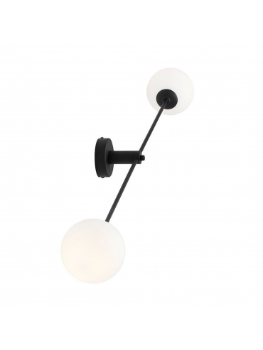 Kinkiet OHIO 2 WALL BLACK 1081D1