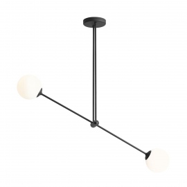 Lampa sufitowa OHIO 2 BLACK 1081PL_H1