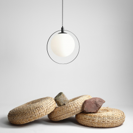 Lampa wisząca AURA BLACK 1049G1