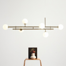 Lampa wisząca HARMONY 6 GOLD 1073K30