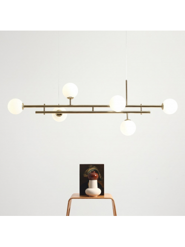 Lampa wisząca HARMONY 6 GOLD 1073K30