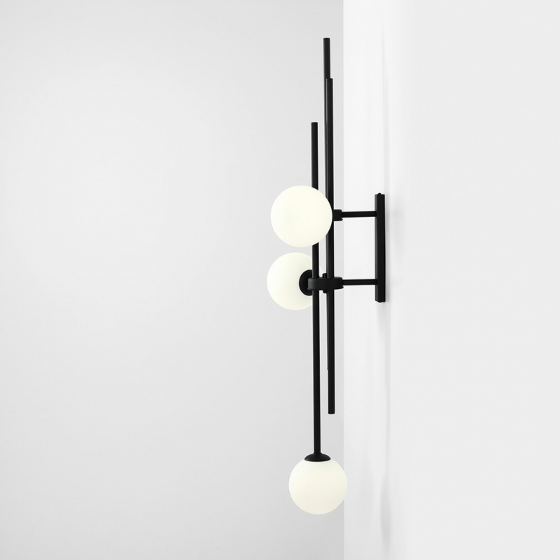 Kinkiet HARMONY 3 WALL BLACK 1073Y1