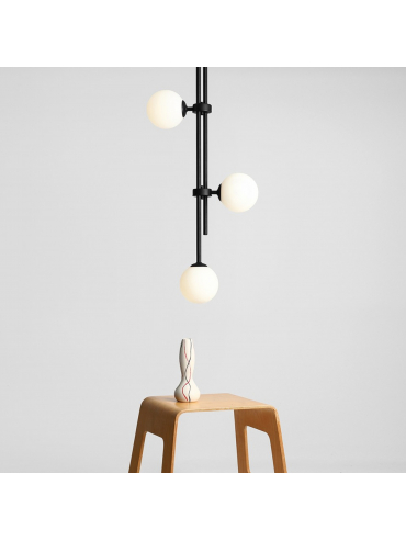 Lampa sufitowa HARMONY 3 BLACK 1073PL_E1