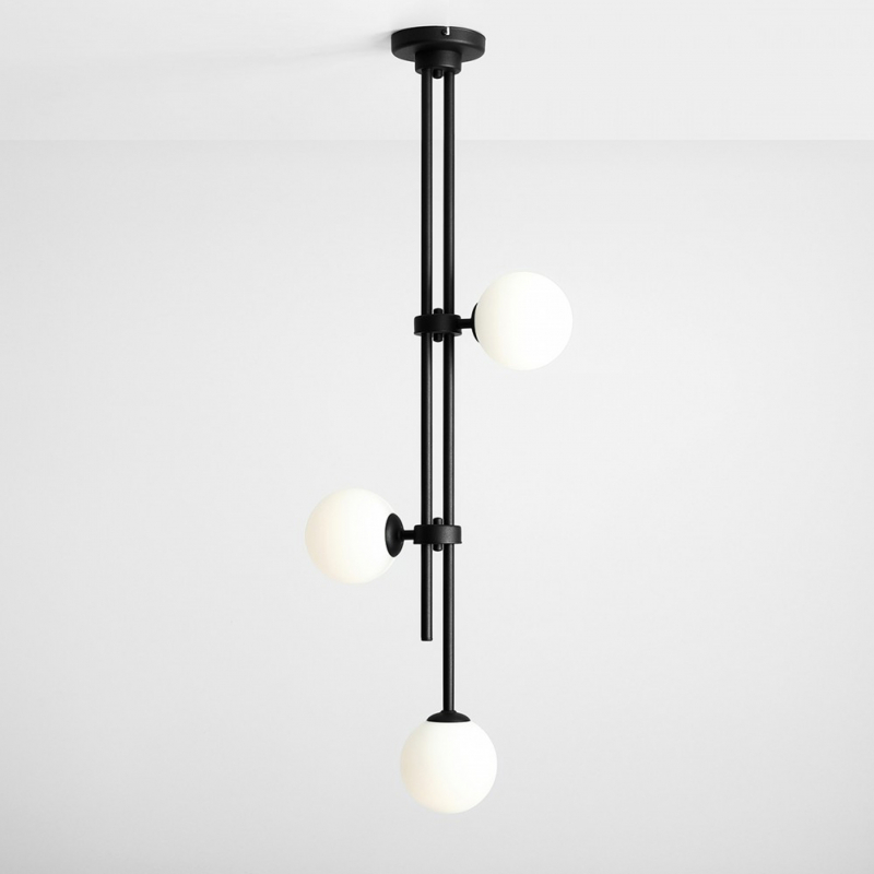 Lampa sufitowa HARMONY 3 BLACK 1073PL_E1