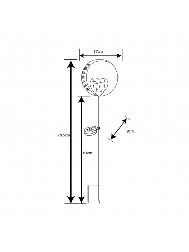 Lampa solarna 33499
