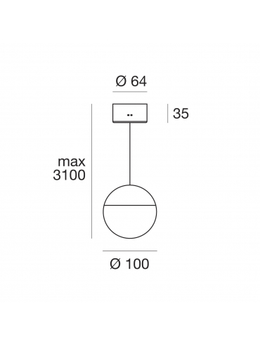 Lampa wisząca ROSSINI_P 9226
