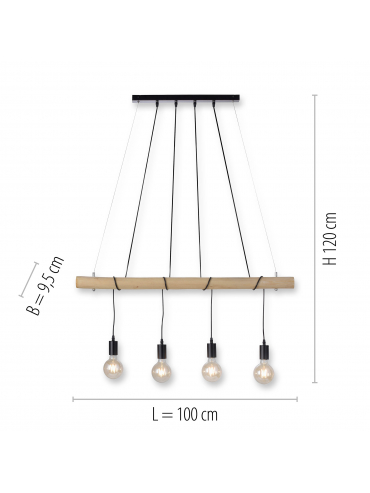 Lampa wisząca TERO 15505-18
